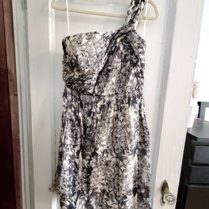 J. Crew 	Lucienne Dress in Printed Silk Chiffon